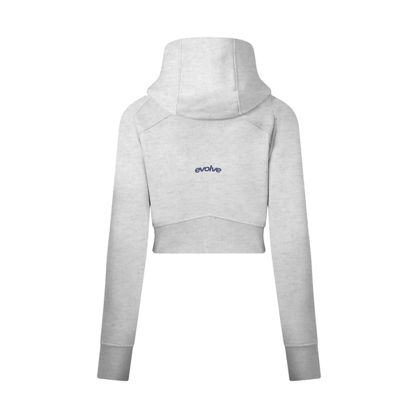 "DREAMER" CROPPED ZIP-UP