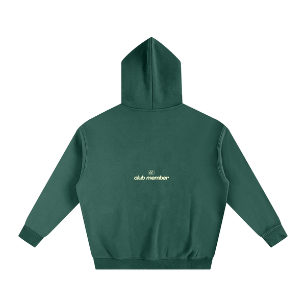 "CLUB MEMBER" OVERSIZED HOODIE
