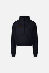 "DREAMER" CROPPED HALF-ZIP