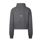 "DREAMER" CROPPED HALF-ZIP