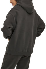 "DREAMER" OVERSIZED HOODIE | MIDNIGHT BLACK